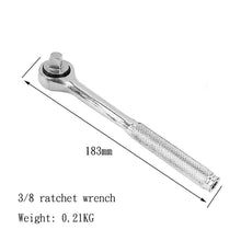 Lade das Bild in den Galerie-Viewer, 7-19mm Universal Wrench Torque Head Set Socket Sleeve Ratchet 3/8 Bushing Spanner Magic Grip Tool Multifunction Socket Wrench