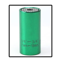 Lade das Bild in den Galerie-Viewer, 7-19mm Universal Wrench Torque Head Set Socket Sleeve Ratchet 3/8 Bushing Spanner Magic Grip Tool Multifunction Socket Wrench