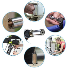 Lade das Bild in den Galerie-Viewer, 7-19mm Universal Wrench Torque Head Set Socket Sleeve Ratchet 3/8 Bushing Spanner Magic Grip Tool Multifunction Socket Wrench