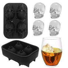 Lade das Bild in den Galerie-Viewer, 2020 Ice Cube Maker DIY Creative Silica Gel Gun Bullet Skull Shape Tray Mold Home Bar Party Cool Whiskey Wine Ice Cream Bar Tool
